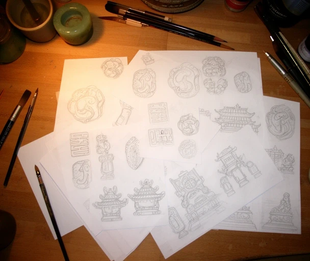 Early game sketches